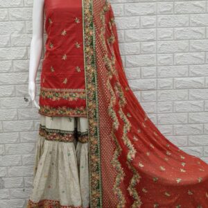 Chiffon gharara-28