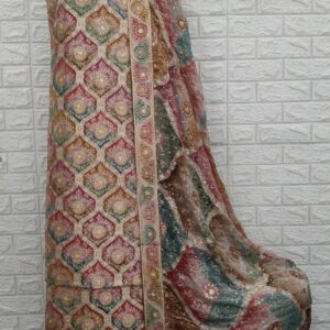 Kamkhawab gharara- with stone-8