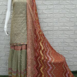 Chiffon gharara-9