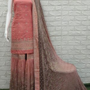 Chiffon gharara-11