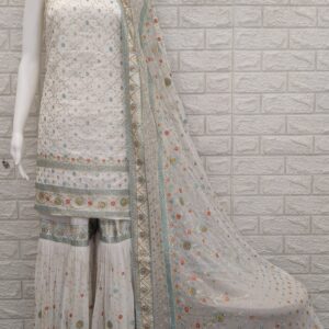 Chiffon gharara- 14