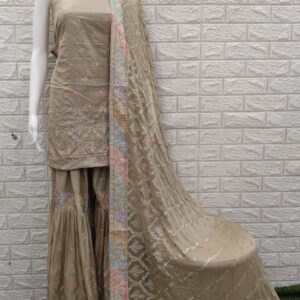 Chiffon gharara- 18